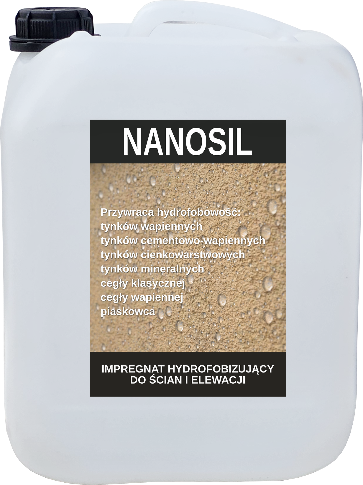 NANOSIL - impregnat hydrofobizujący do ścian i elewacji